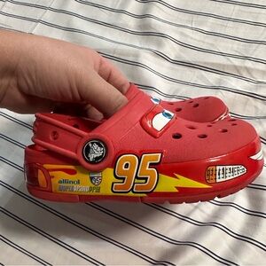 Lightning McQueen Light-Up Crocs